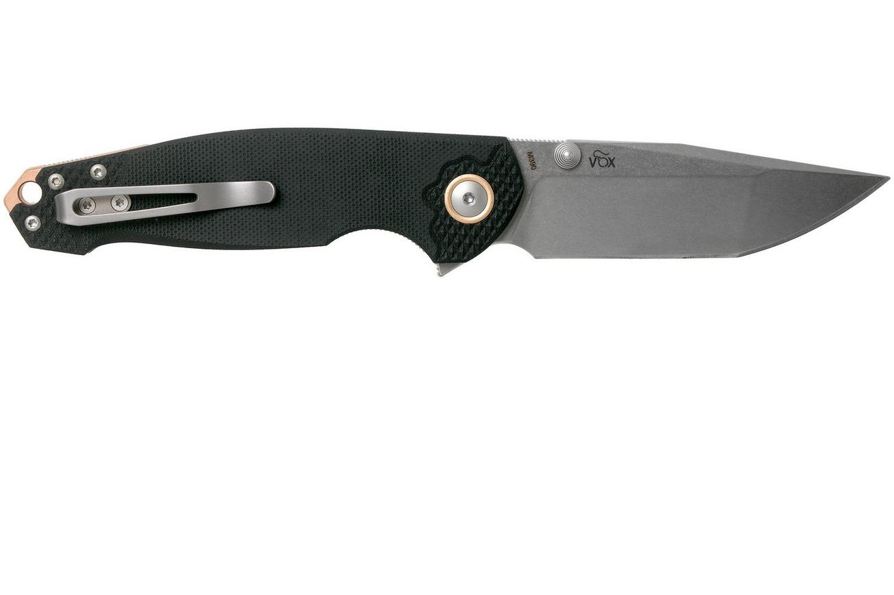 Viper Katla V5982GB3D Stonewashed, 3D Black G10 zakmes, Jesper Voxnaes design