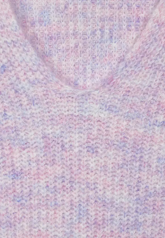 Pullover mit V-Ausschnitt - bright cozy pink