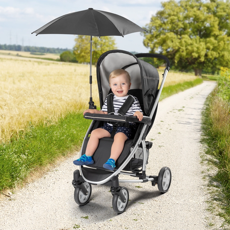 reer Sonnenschirm ShineSafe, schwarz