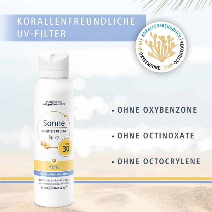 Sonne Schutz & Pflege Aktiv Aerosol-Spray LSF 30, 150 ml