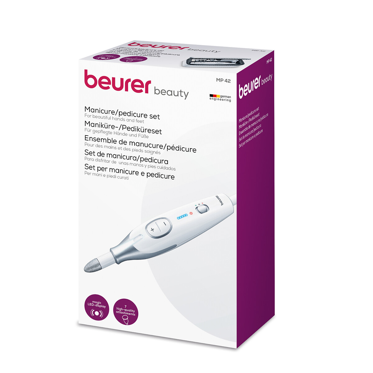 BEURER<br>Kit completo de manicure e pedicure MP42