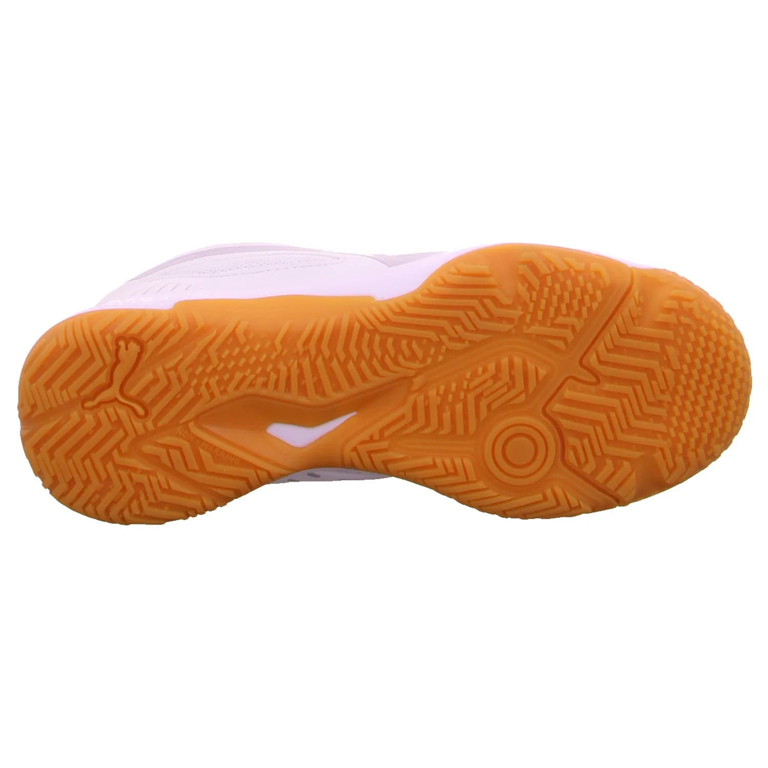 PUMA Kinder Indoor Weiss Synthetik