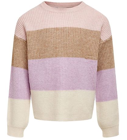 Kids Only Bluse - Strick - Noose - KogSandy - Sepia Rose