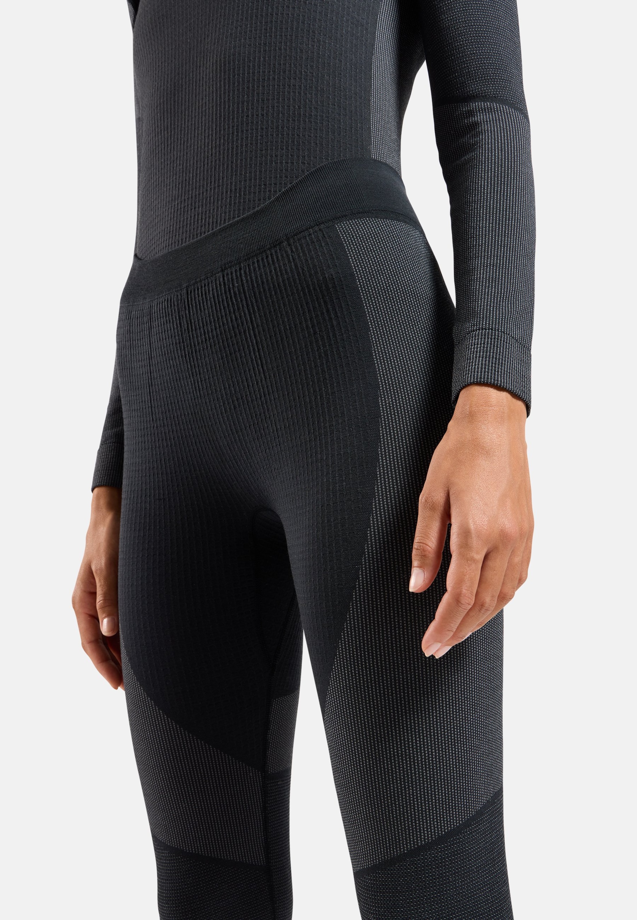 Lange Seamless Performance Wool Funktionstights in black
