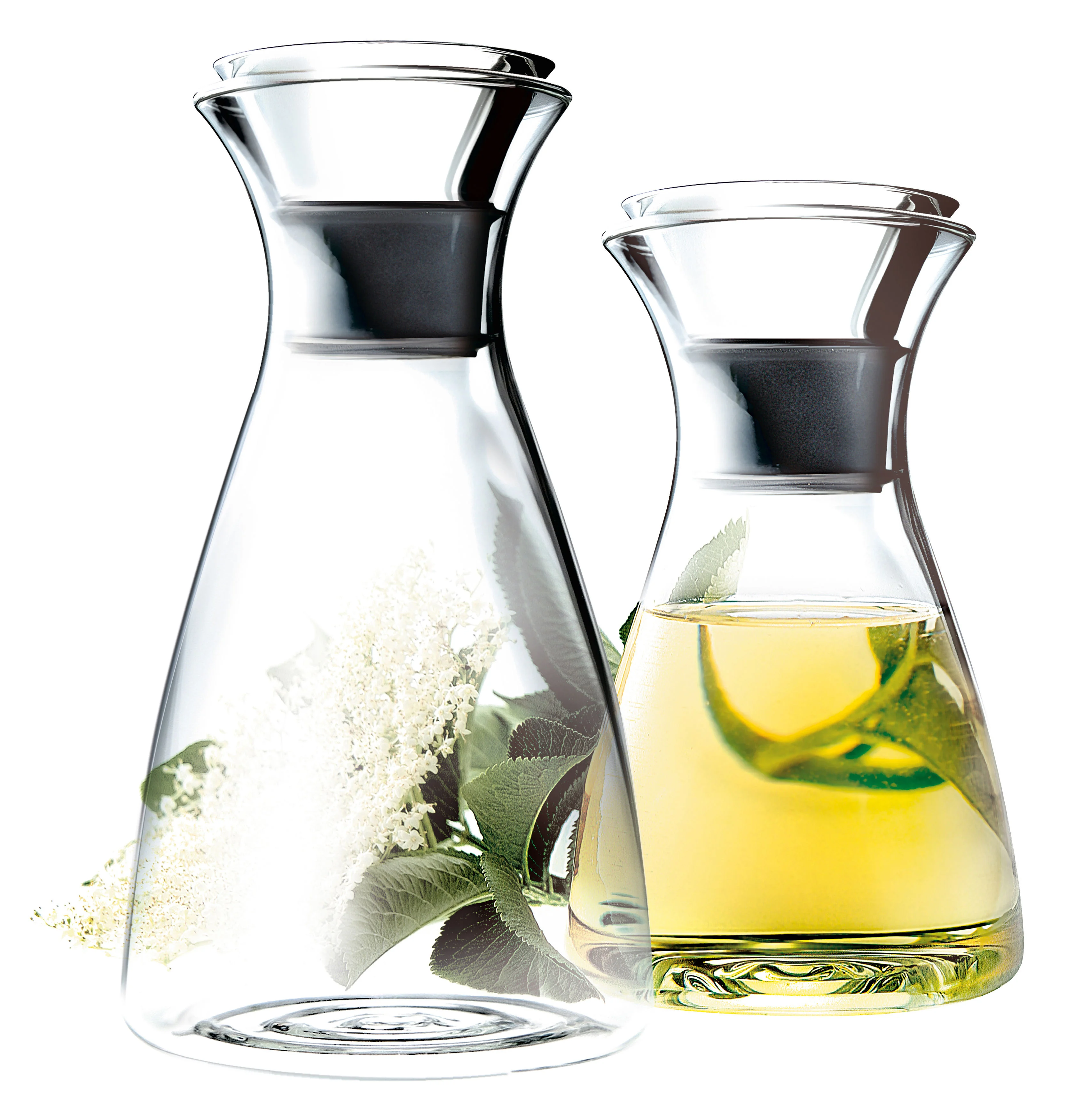 STOPPE-GOUTTE - Carafe métal | Transparent