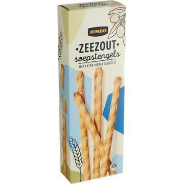 Jumbo Soepstengels Zeezout met Extra Vierge Olijfolie 125 g