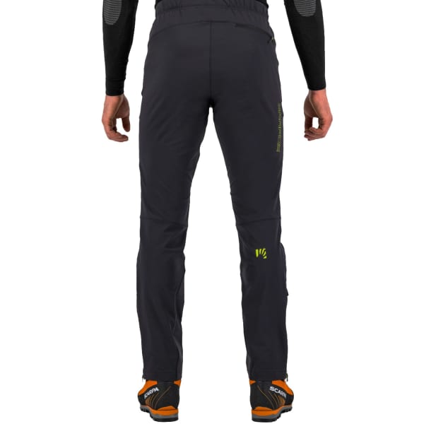 Pantalon ski de randonnée KARPOS CEVEDALE EVO PANT BLACK/LIME GREEN