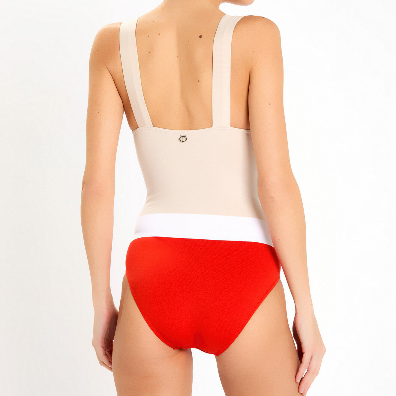Iodus Maillot de bain 1 pièce Portua rouge