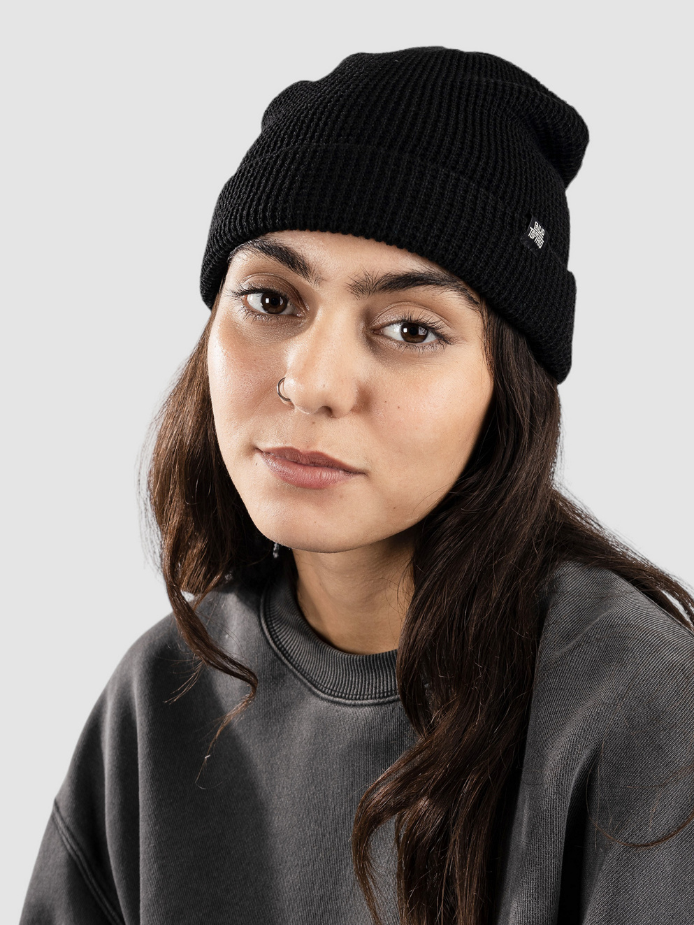 Blue Tomato Waffle Beanie black