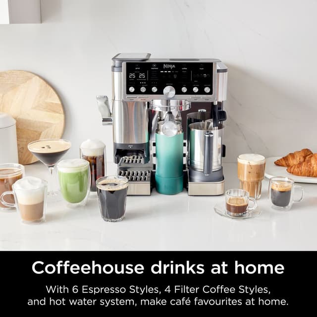 Ninja Luxe Café Pro espressomaskine ES701EU (sølv)