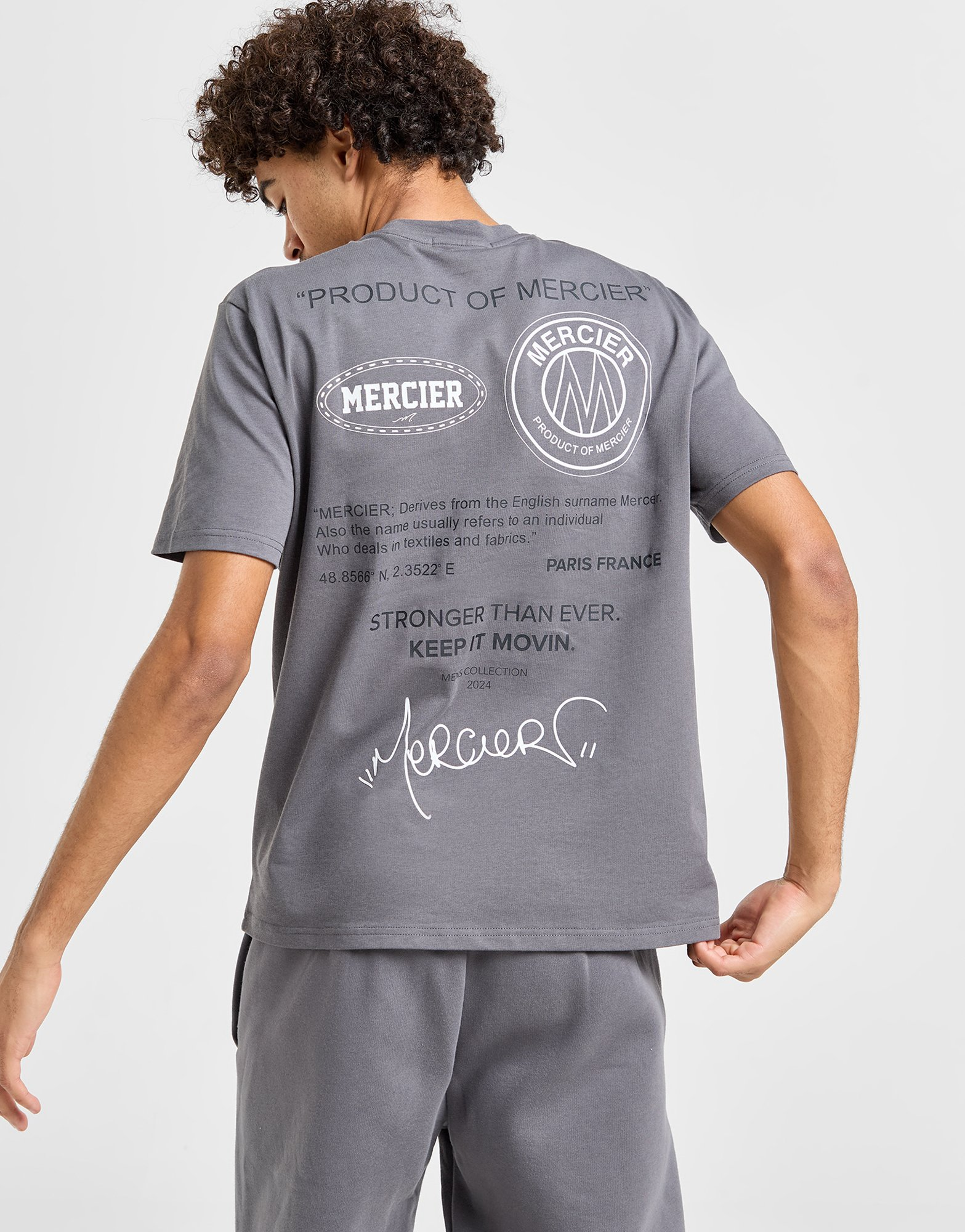 MERCIER T-shirt Caruso Homme