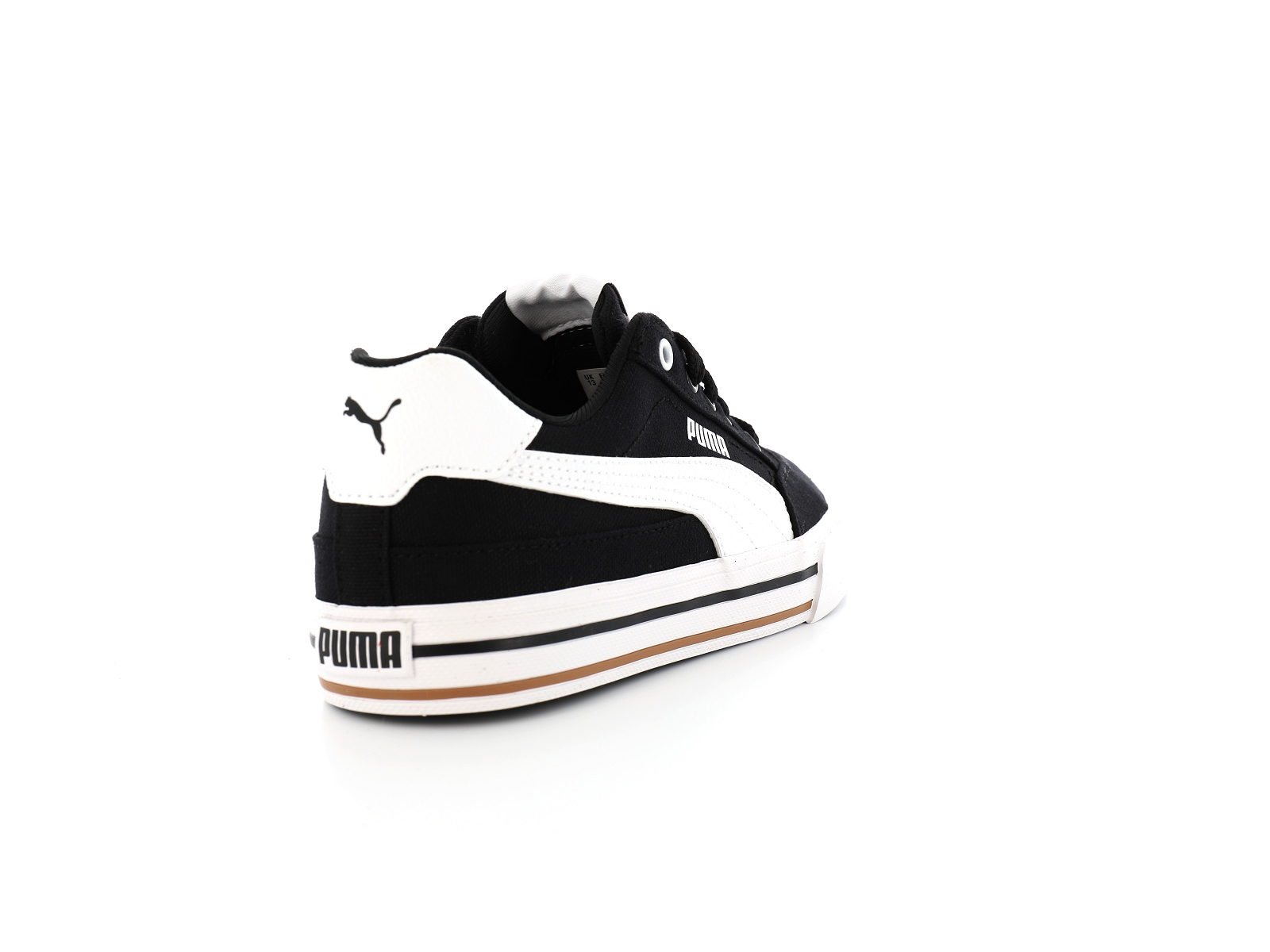 Puma-396559 Matières combinées Noir Blanc