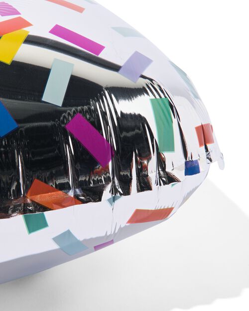 ballon alu chiffre 7 confetti XL