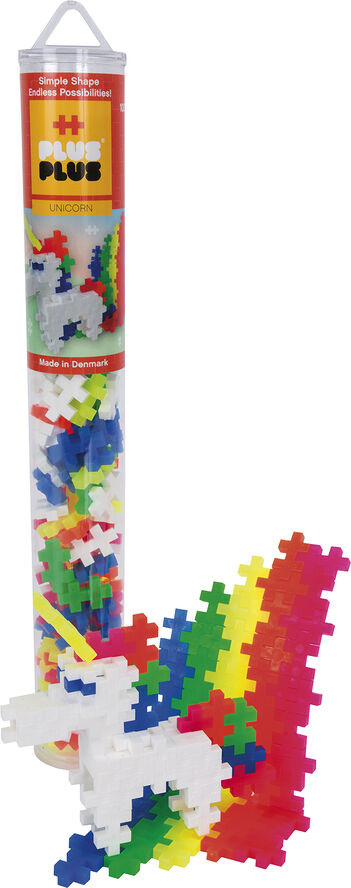 PLUS-PLUS Plus plus unicorn, tube