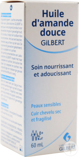 Gilbert Liniderm Huile D'Amande Douce Soin Nourrissant Et Adoucissant 60ml