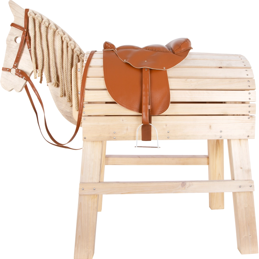 small foot® Sattel und Zaumzeug Set Holzpferd