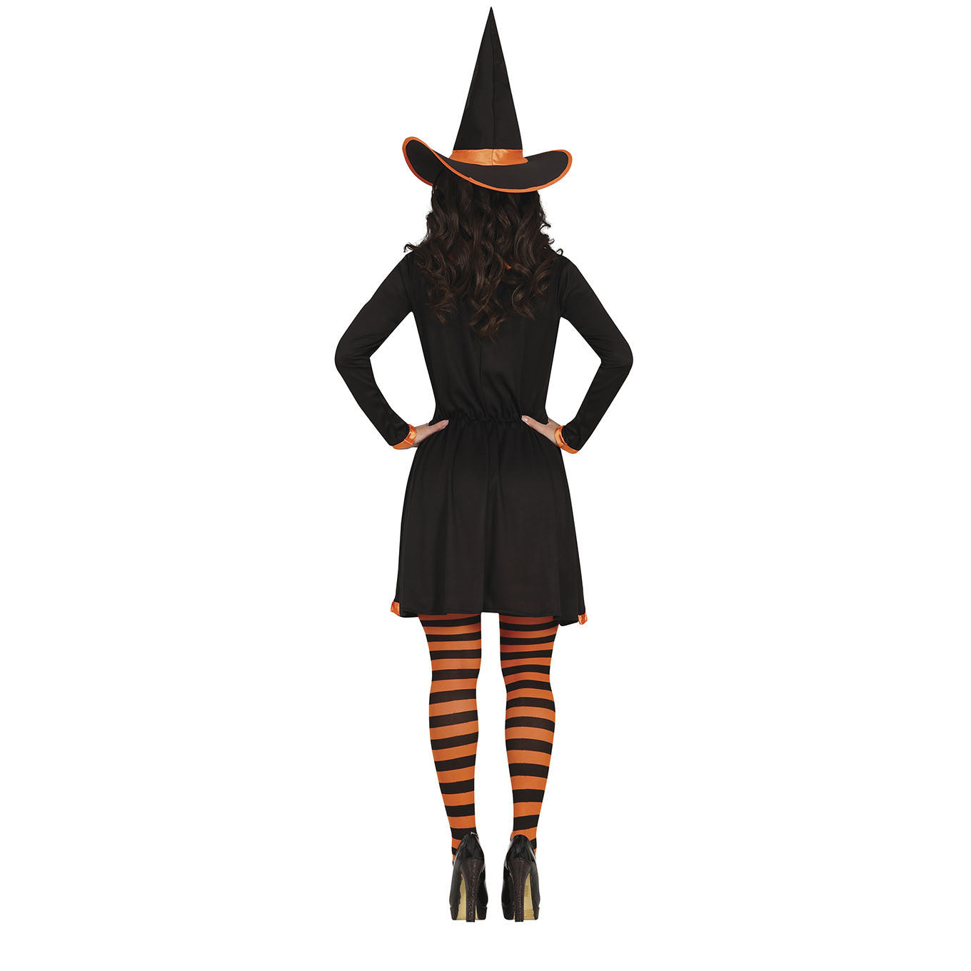 Heks Halloween Kostuum Dames Oranje