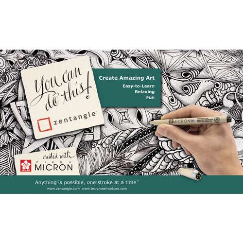 SAKURA® PIGMA MICRON™ 6 Fineliner   Brush pen