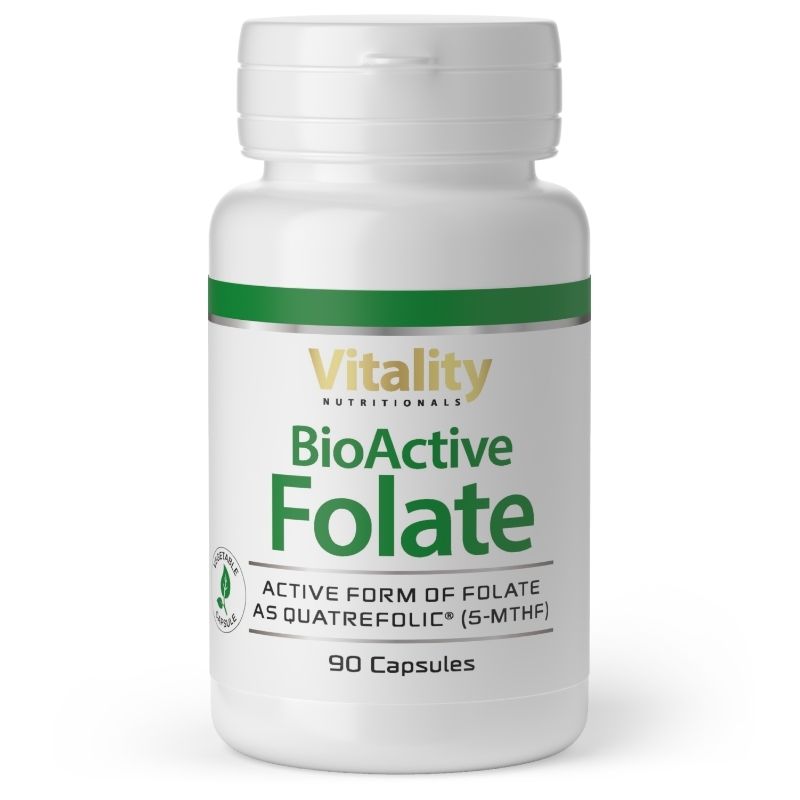 Folsäure 400 µg Bioaktiv - BioActive Folate Vitality Nutritionals