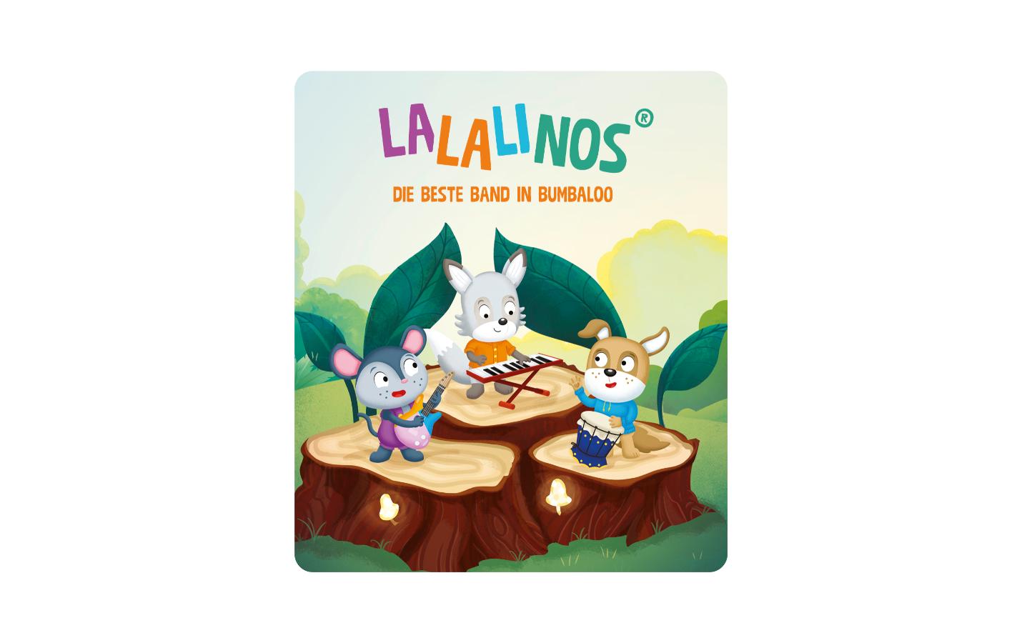 Hörbuch Lalalinos – Die beste Band in BumbalooTonie-Hörspiel mit Liedern