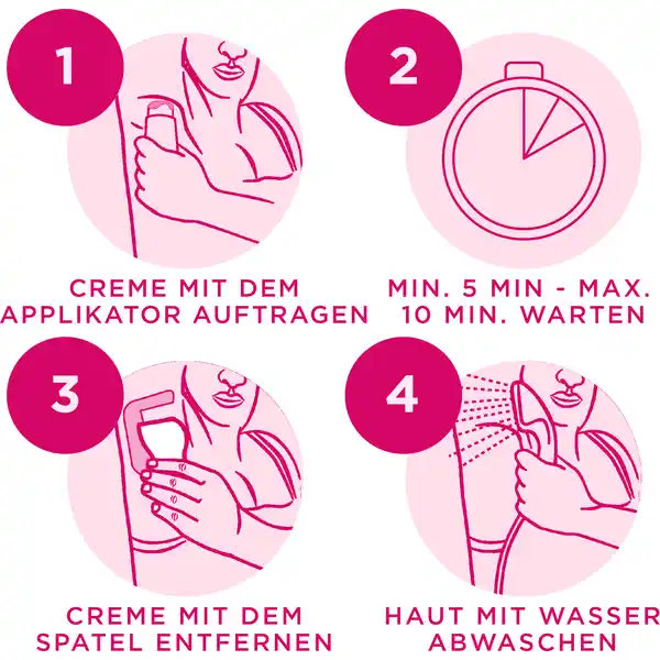 Haarentfernungscreme Bikini & Achseln sensible Haut