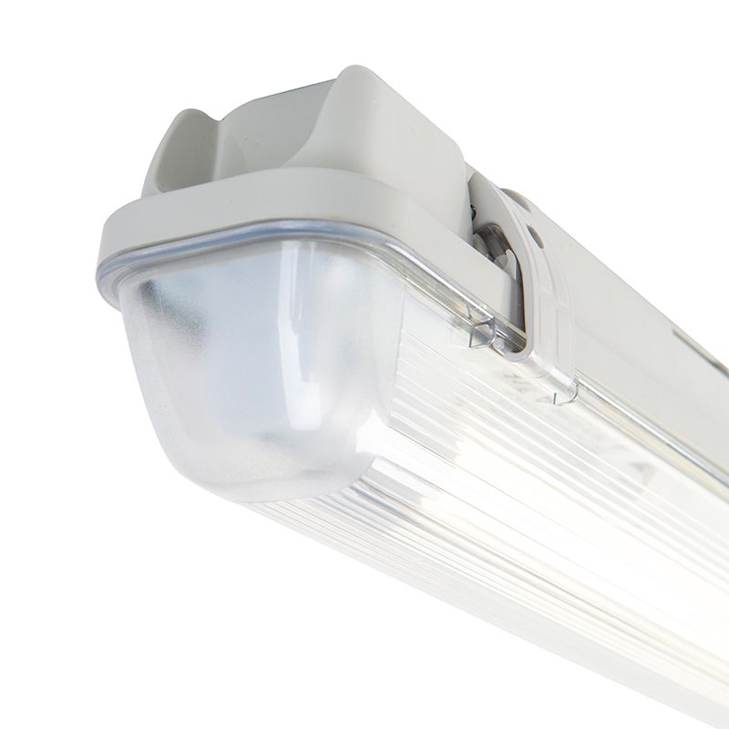 TL armatuur incl. LED 1800 lm en bewegingsmelder IP65 - Base