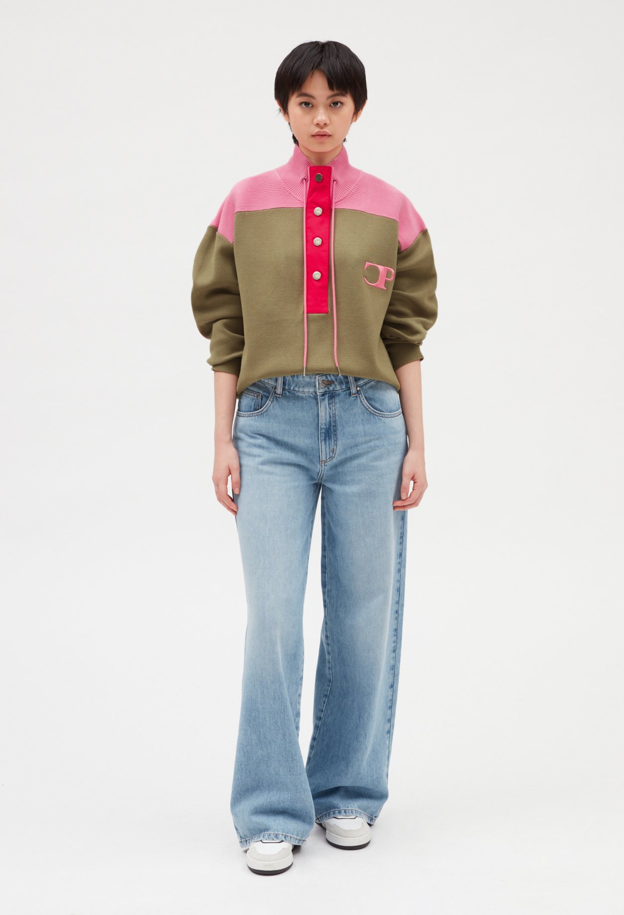 Sweatshirt en maille CP