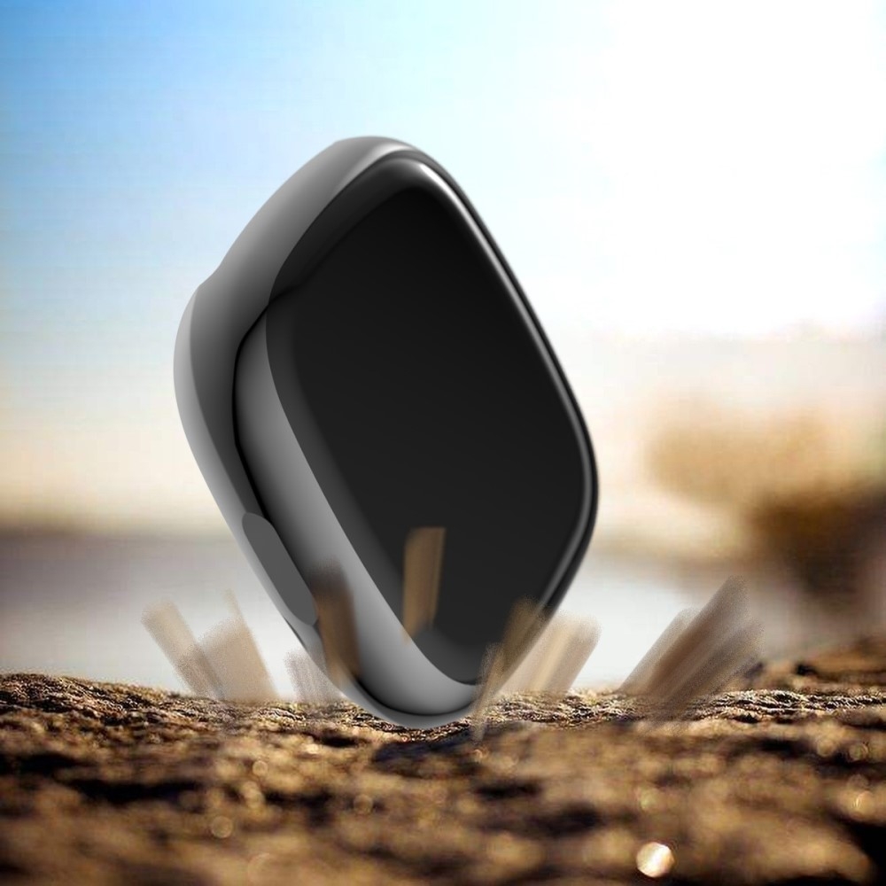 Fitbit Versa 3 / Fitbit Sense Gummi Bumper   Displayschutz - Grau