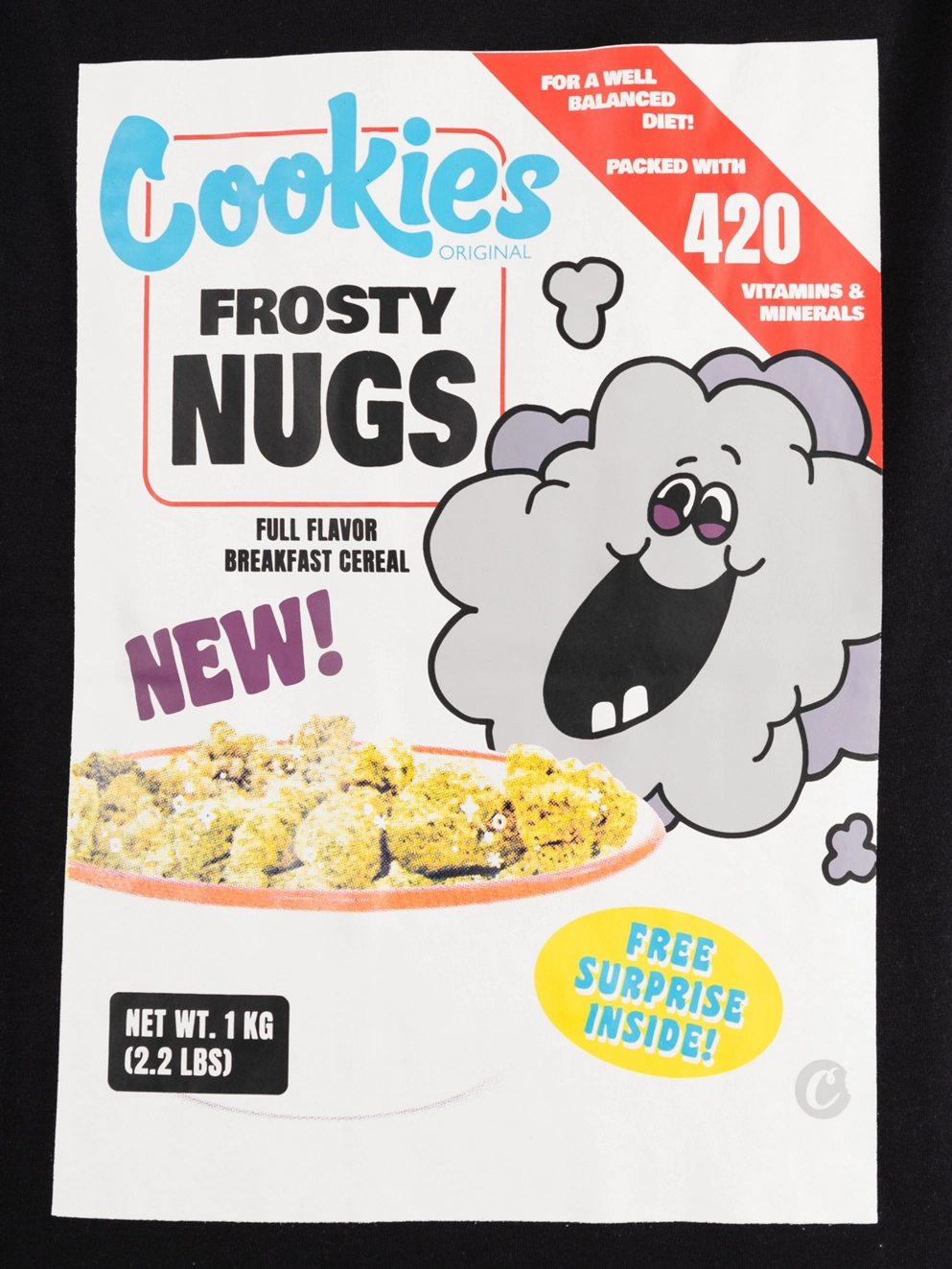 Cookies Frosty Nugs T-Shirt black