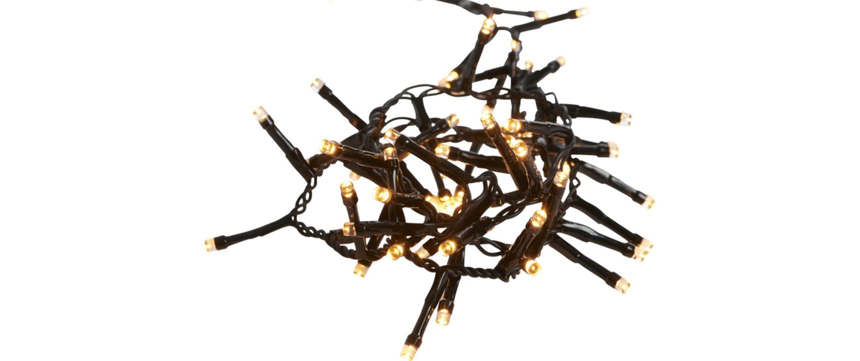 LED Lichterkette Golden 16 m, 800 LEDsDekorative Weihnachtsbeleuchtung