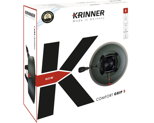 KRINNER Comfort Grip S Kerstboomstandaard, max. boomhoogte 2,2 m, max. stamdiameter 11 cm, groen