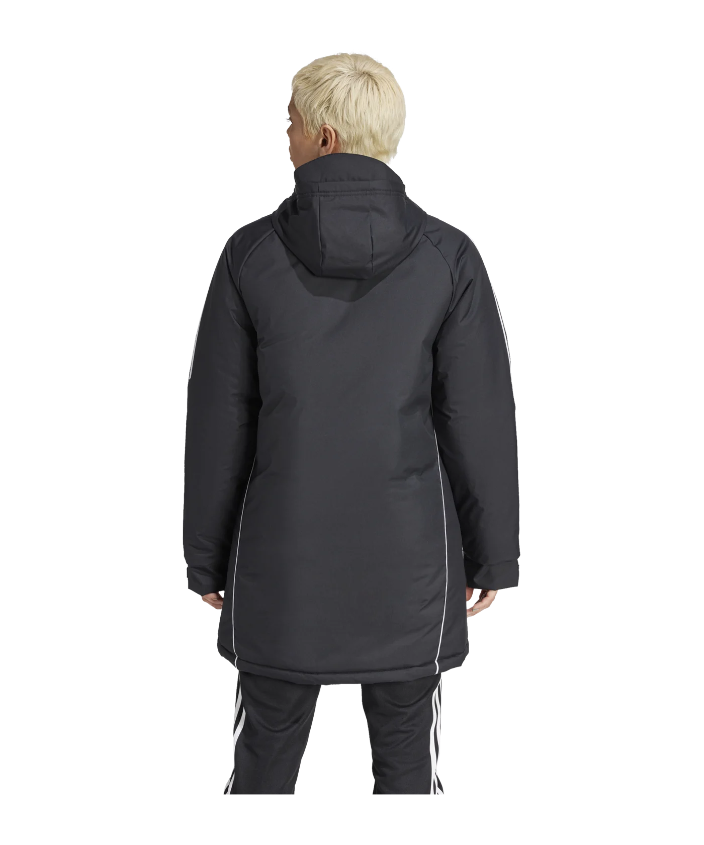 adidas Tiro 24 Kapuzenjacke Damen Schwarz