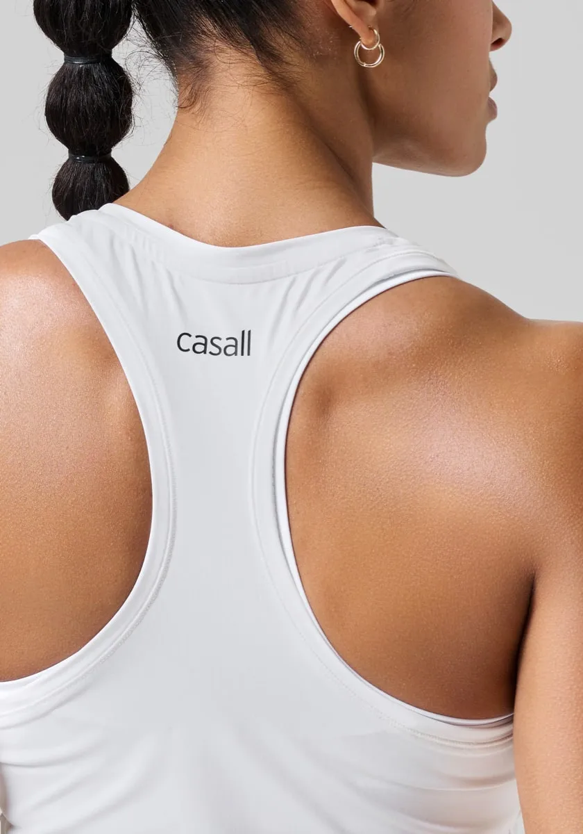 Casall Women's Essential Racerback Tank White