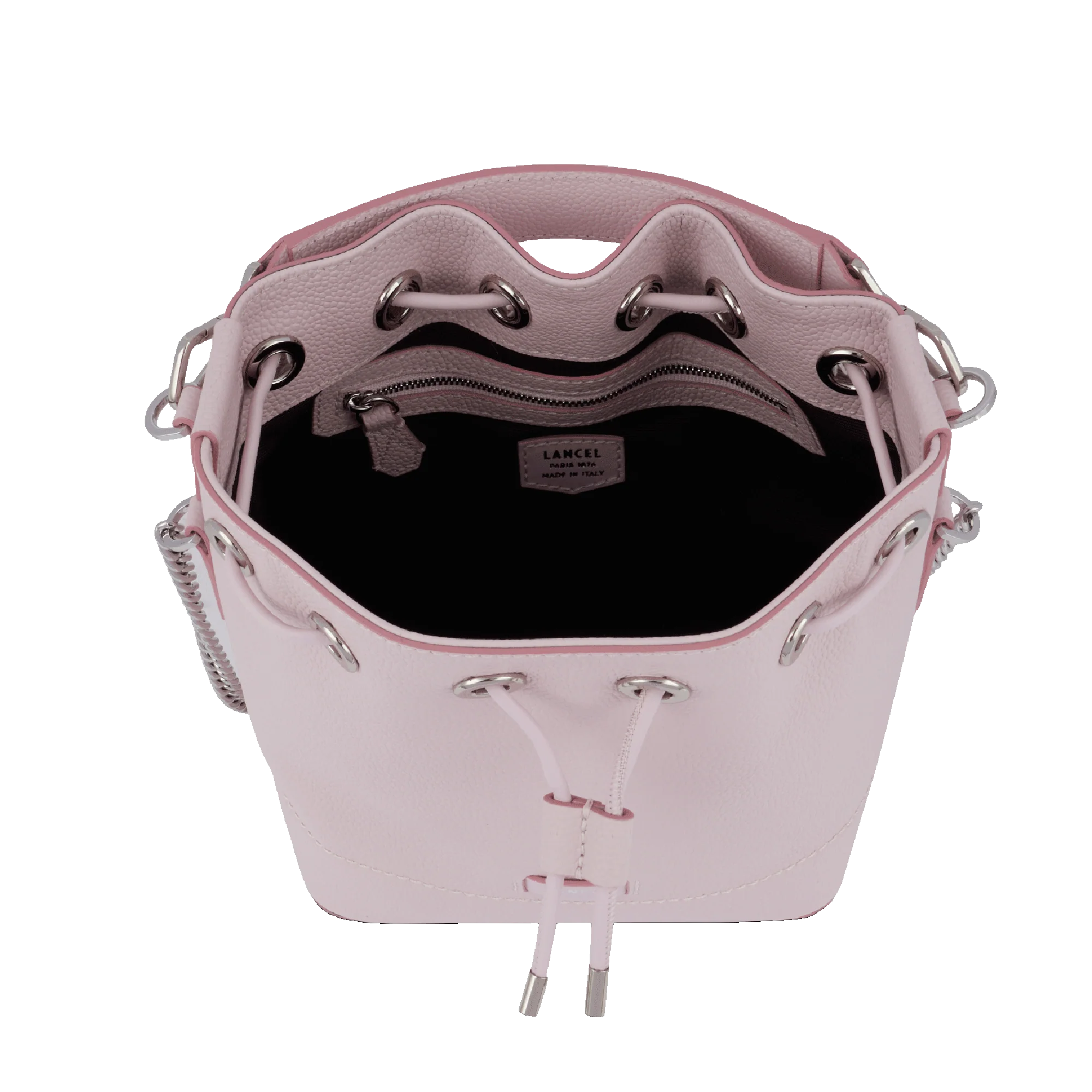 Sac seau S Ninon de Lancel-Rose dragee