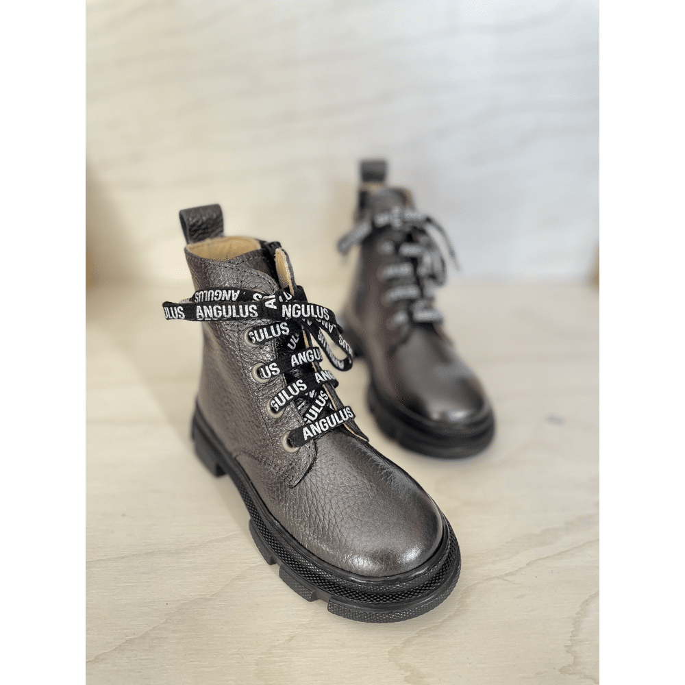 Angulus - Chunky Lace-Up Boot Laces - Shine Garbi