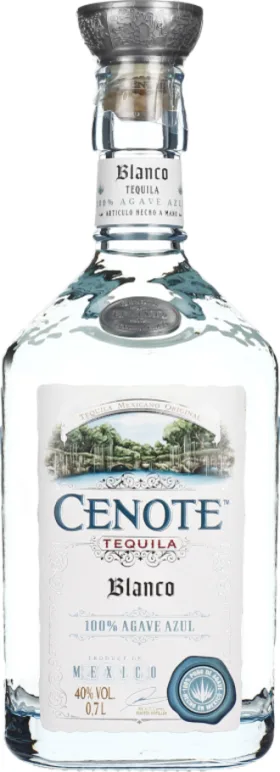 CENOTE BLANCO TEQUILA 70CL