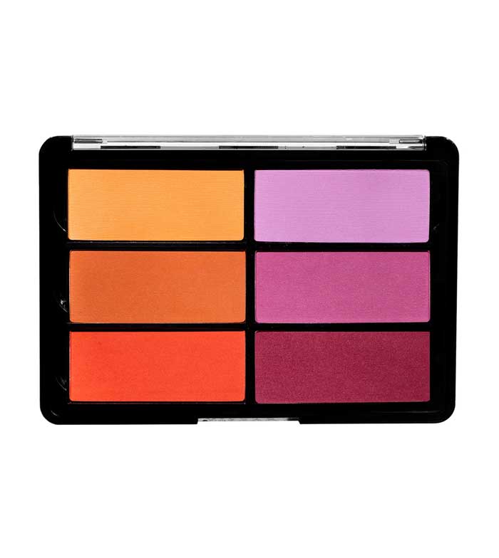 Viseart - Paleta de Blush em Pó - VBL03: Orange/Violet