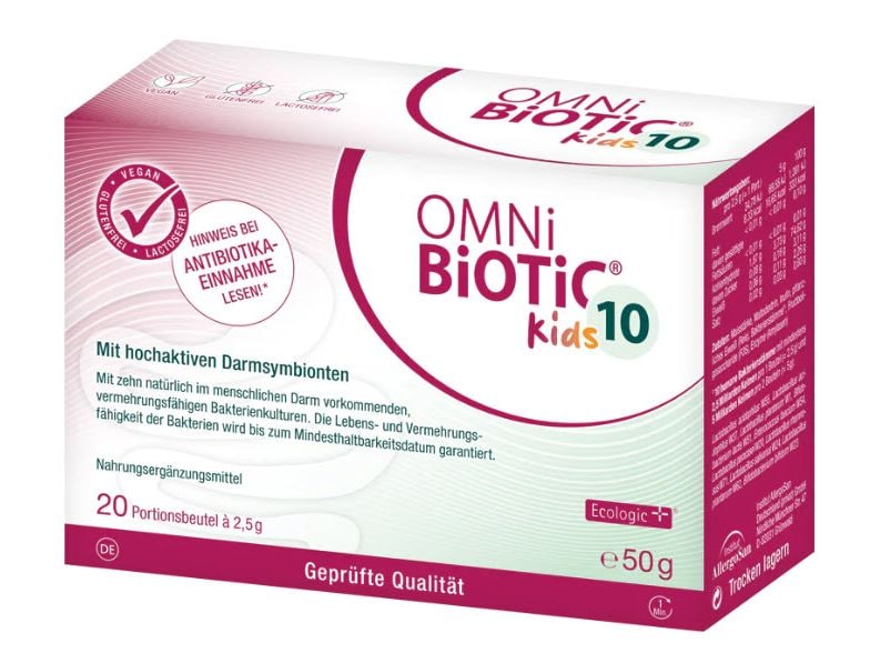 OMNI-Biotic 10 Kids Pulver 20 Stück Milchsäurebakterien für Kinder