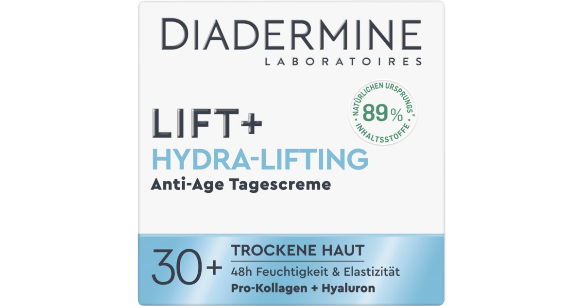 Diadermine Lift   H2o Tagespflege Gesichtscreme