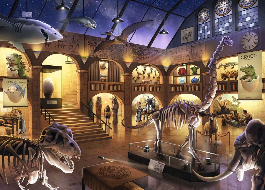 Ravensburger Spiel EXIT Puzzle Kids Im Naturkundemuseum