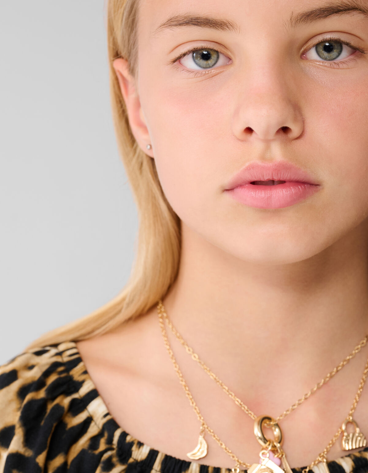 Star Leopard Jumpsuit Lichtbruin