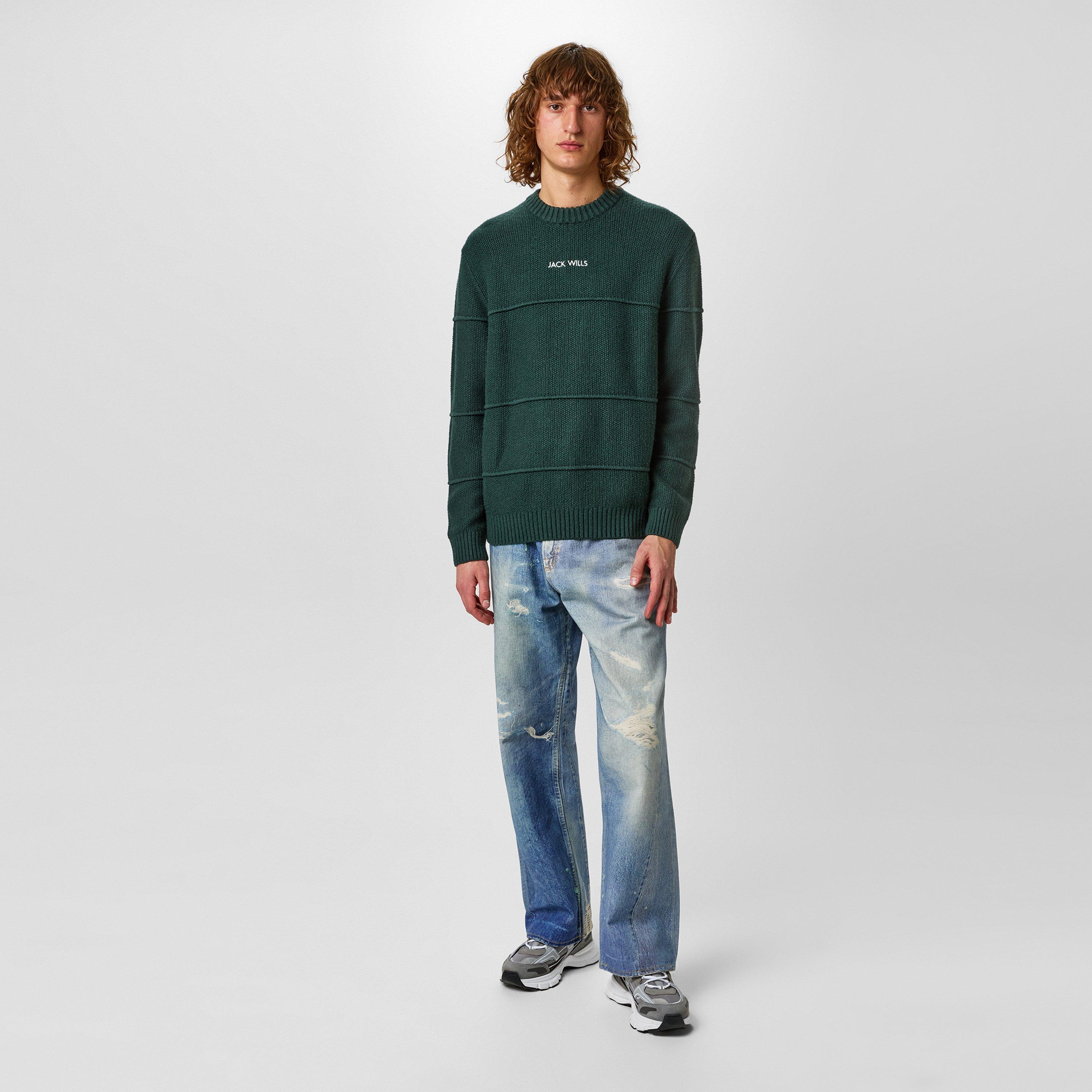 Jack Wills JW Boucle Knit Crew Sweater