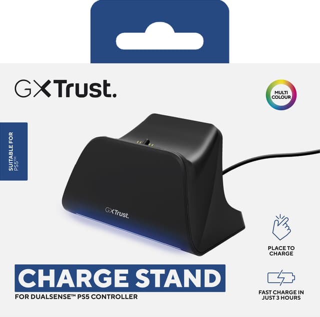 Trust GXT255 PS5 DualSense Controller opladningsstander