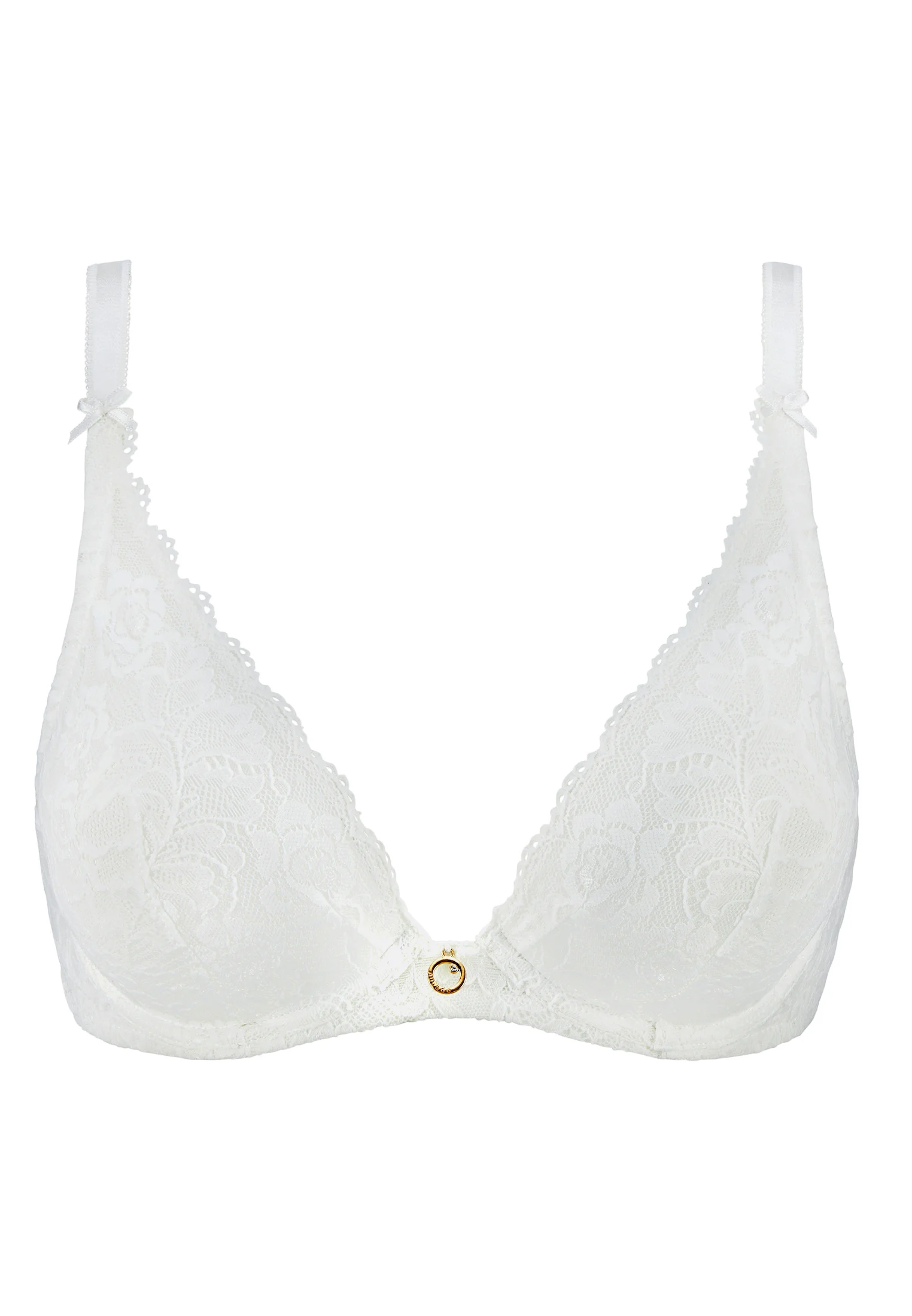 ROSESSENCE - Soutien-gorge triangle avec armatures | Blanc