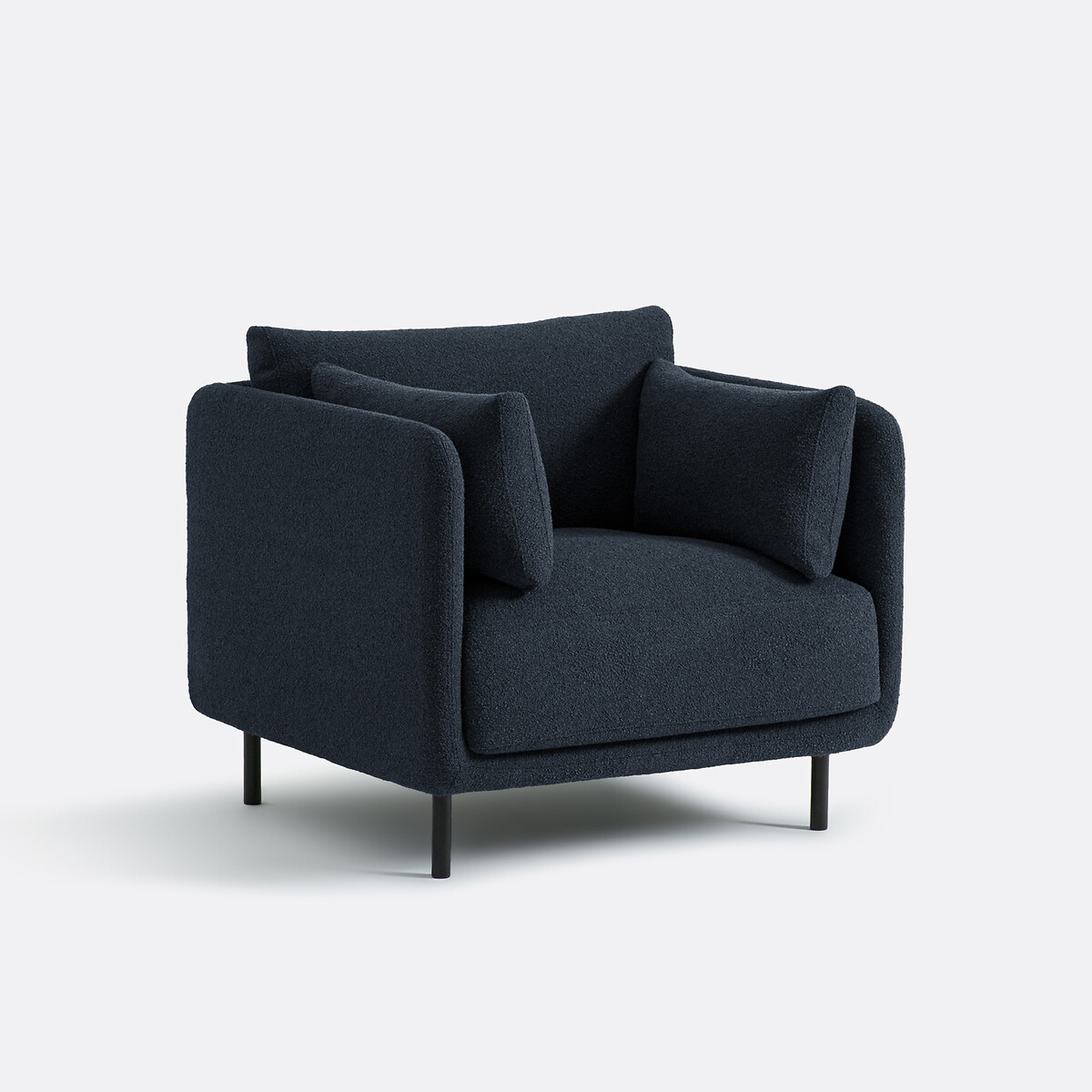 LA REDOUTE INTERIEURS<br>Poltrona, tecido atoalhado fino, Victor