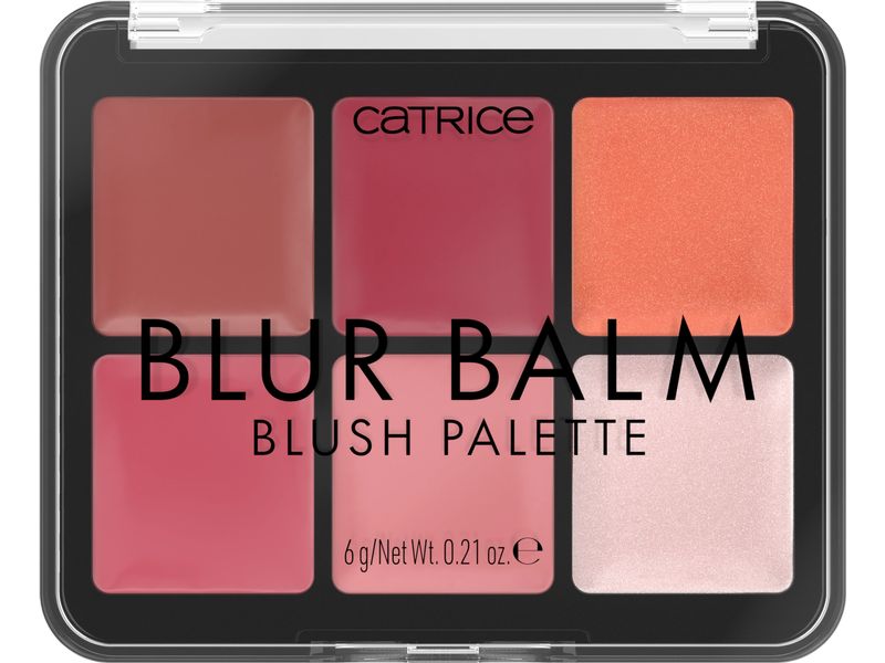 Catrice Rouge Blur Balm Blush Palette 010 Blush Blindness Blush Palette bietet einfaches Auftragen und Verblenden