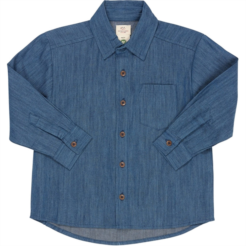 Lt Denim Blue Denim Classic Skjorte