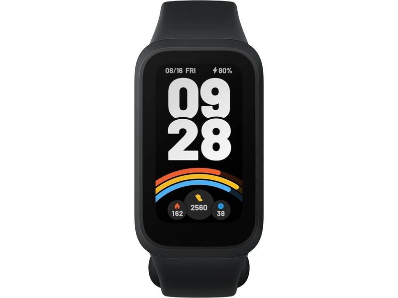 Xiaomi Smart Band 9 Active Schwarz Kompakter, smarter und stilvoller Fitnesstracker mit langer Akkulaufzeit und umfassendem Gesundheitsmonitoring