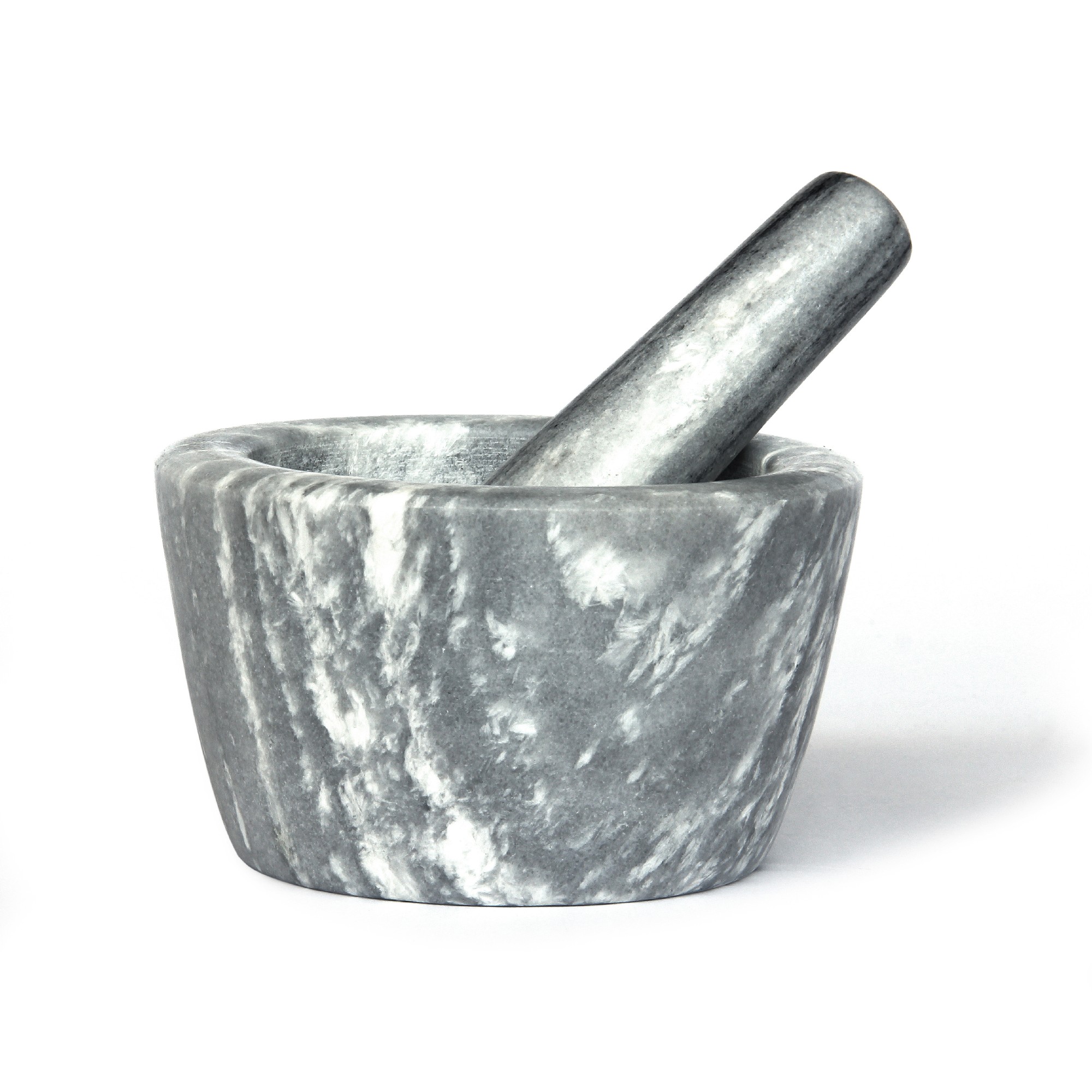 Mörser 'Bakarat', grau, Ø 12 cm, H 7 cm zu 16,50