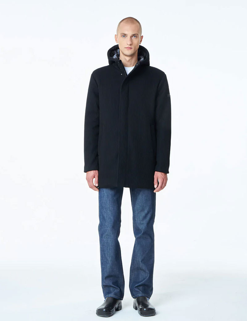 UNITY VESTE PARKA HOMME BREAD NOIR